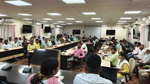 लखीसराय में सहयोग पोर्टल की मॉनिटरिंग और संचालन पर विशेष प्रशिक्षण